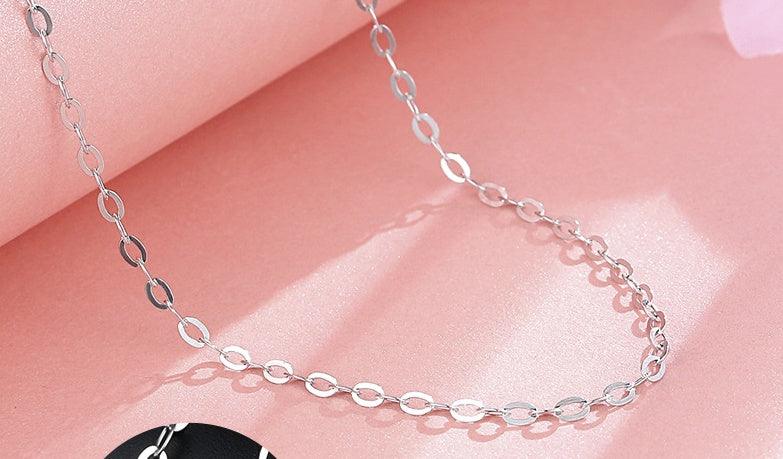 S925 Sterling Silver Necklace | Elegant Daily Jewelry 7style
