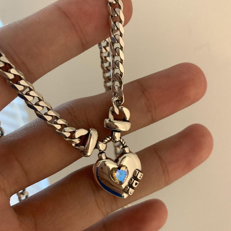 Heart Sweater Necklace | Fashion Jewelry