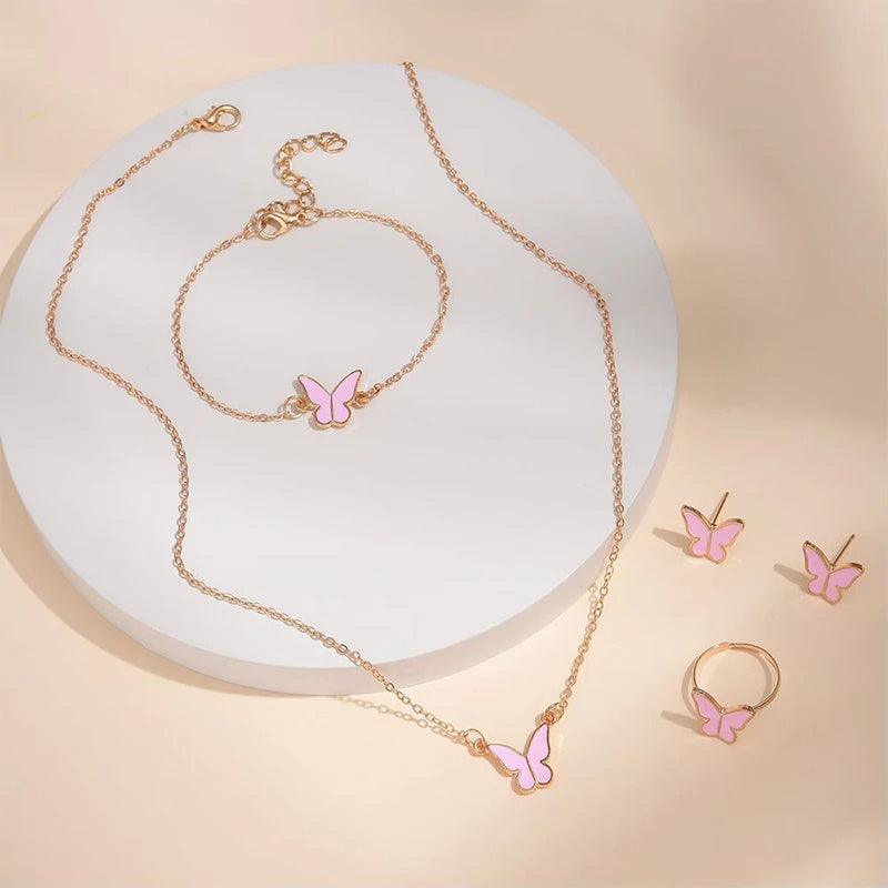 Butterfly Jewelry Set | 2025 Daily Wear