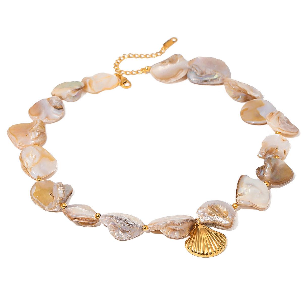 Shell Stone Chain For Women | Daily Wear