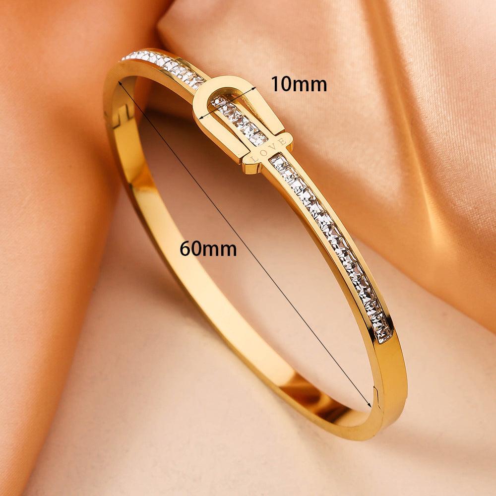 Gold Plating Exquisite Bracelet | Fashion Jewelry Gold