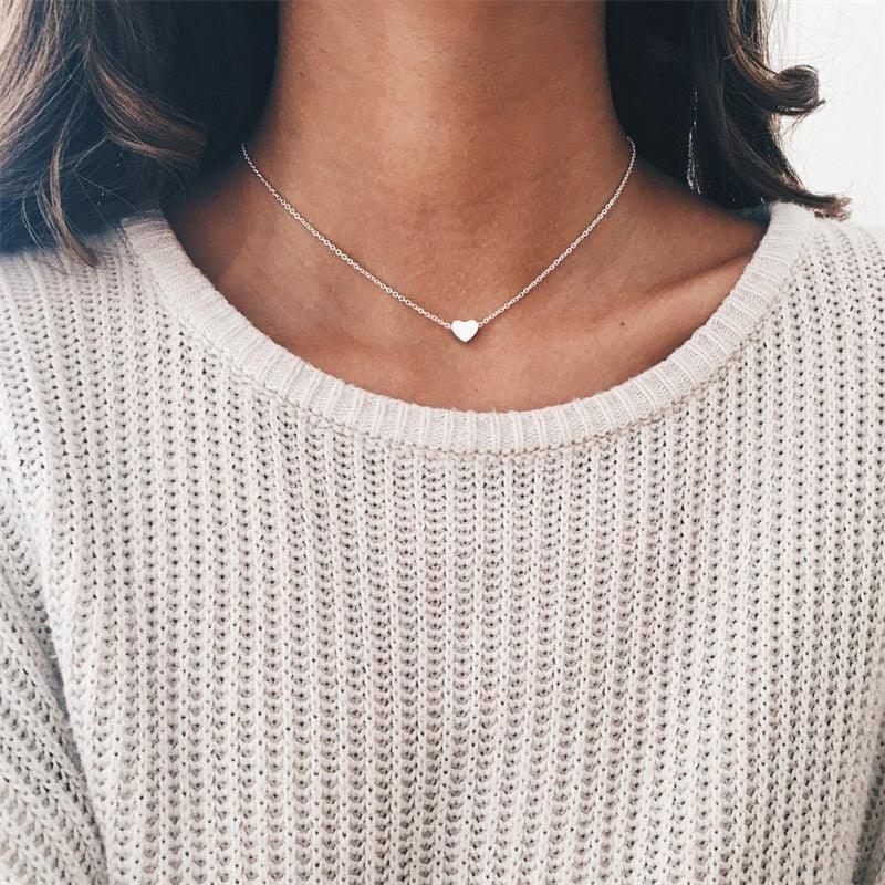 Double-sided Love Pendant Necklace - Daily Wear