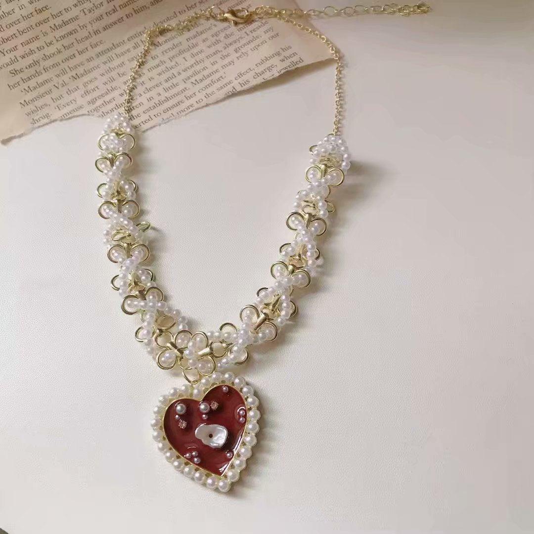 Heart Pendant Love Necklace | Fashion Jewelry
