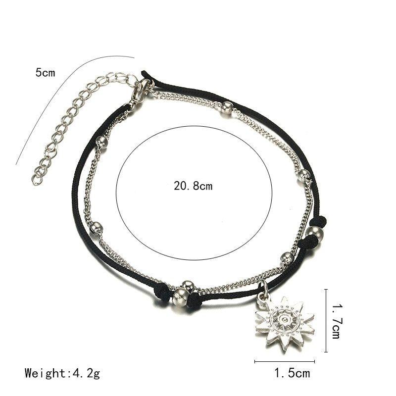 Beach Pearl Stretch Anklet | Beach Collection