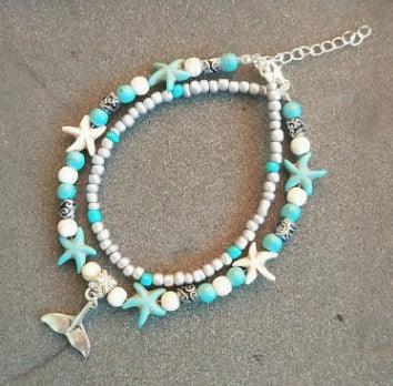 Conch Mizhu Yoga Anklet | Beach Collection J