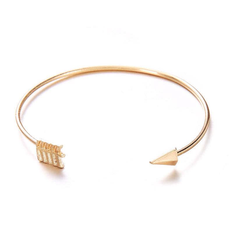 Vintage Cuff Arrow Knotted Bracelet | Fashion Jewelry