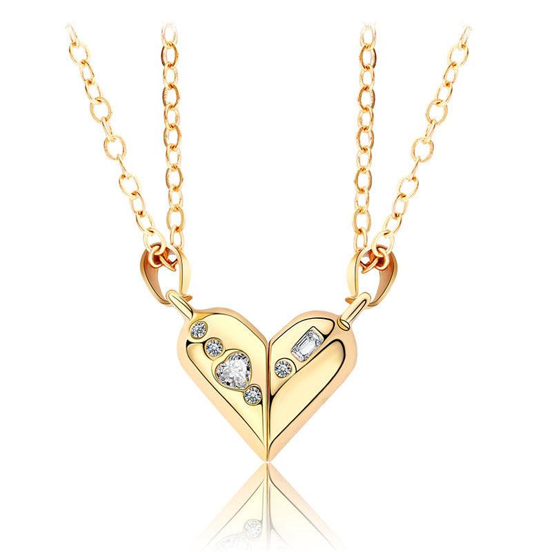 Love Couple Magnetic Stone Necklace - Daily Wear
