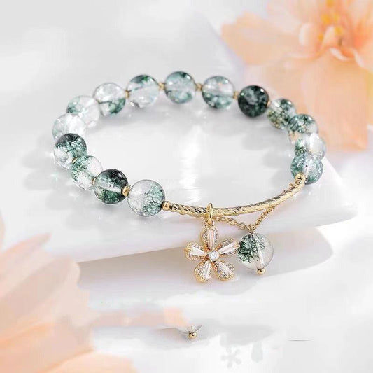 Prosperous Career Transfer Beads Crystal Bracelet | Daily Wear