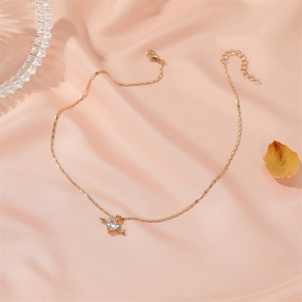 Heart Wings Elegant Necklace | Fashion Wear