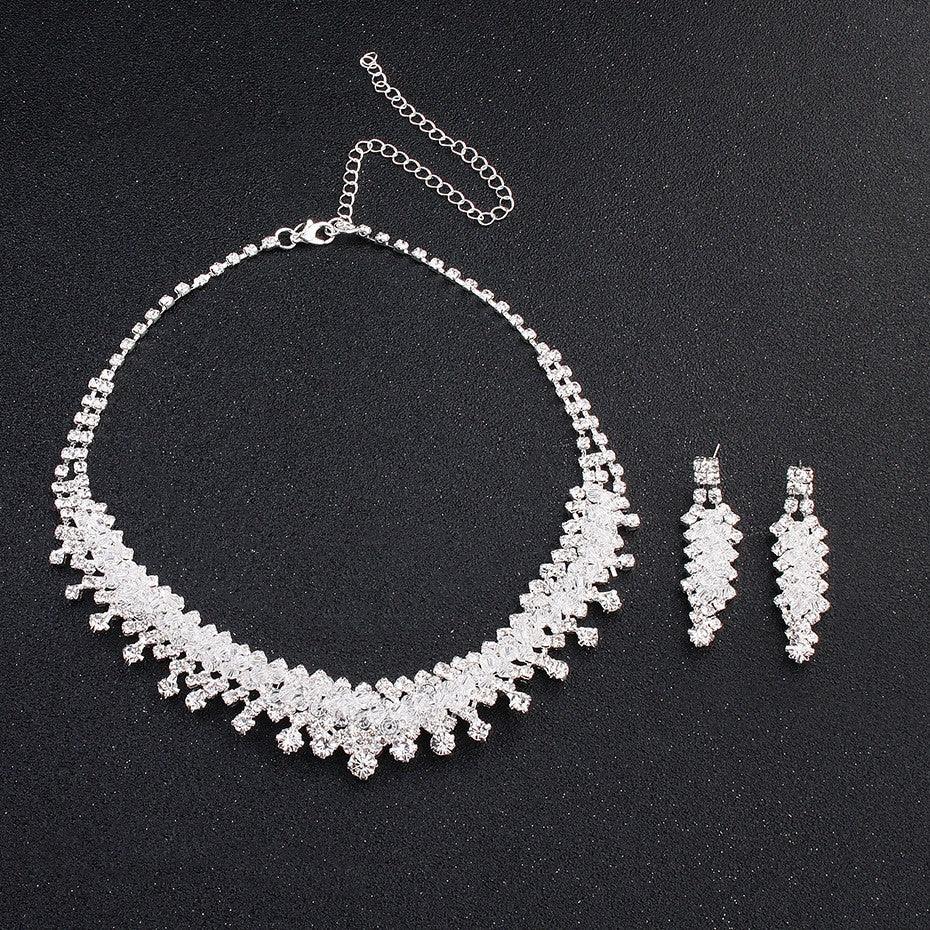 Complete Elegant Jewelry Set | Bridal Wear Necklace