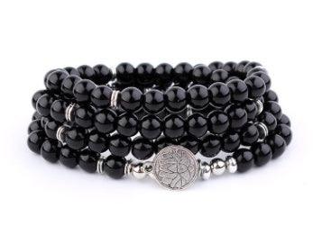 Lotus Life Tree Bracelet - Fashion Wear Black lotus 31