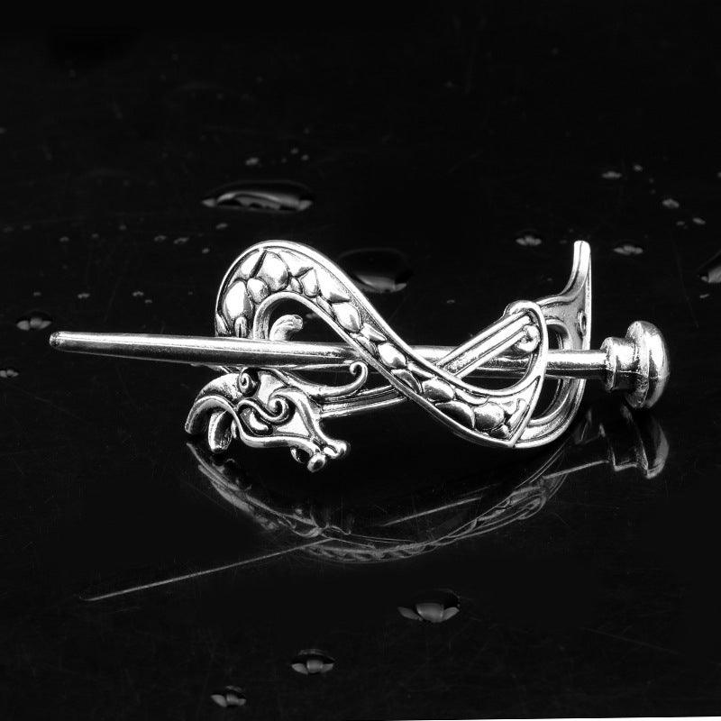 Retro Metal Rod Sliding Hairpin | Fashion Collection