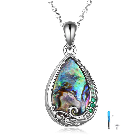 Lover Retro Ashes Necklace In Sterling Silver | Daily Wear
