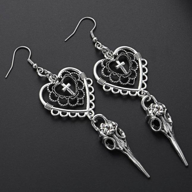 Dark Gothic Halloween Earrings | Daily Wear