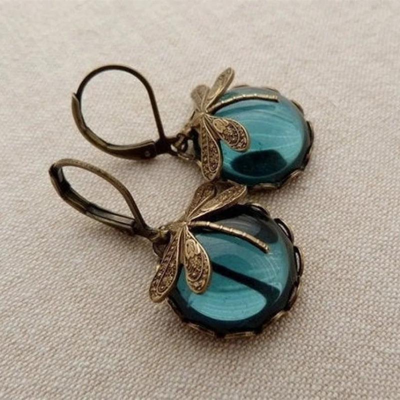 Hanging Vintage Dragonfly Pendant Earring | Daily Wear
