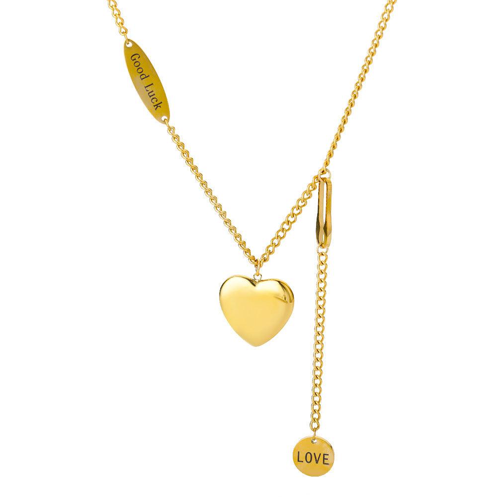 Multilayer Zircon Moon Star Chain - Daily Wear Style-B Gold