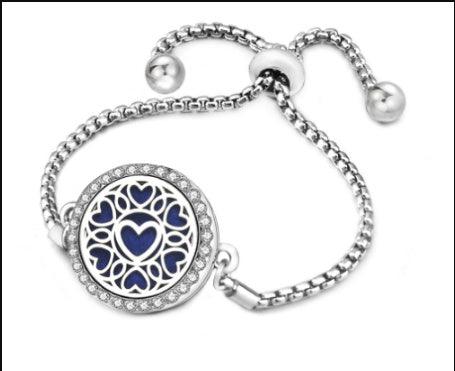 Hollow Adjustable Aromatherapy Bracelet H