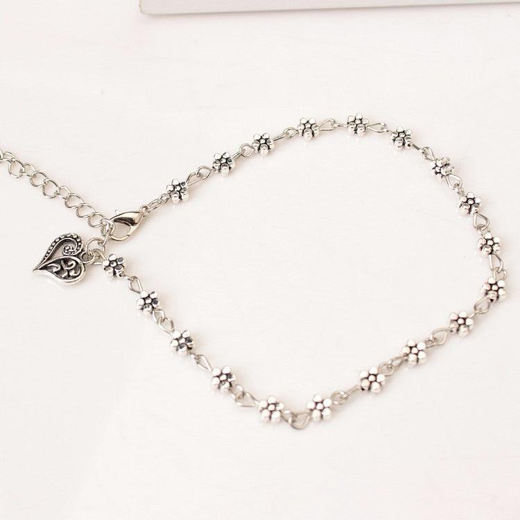Heart Shaped Anklet | Summer Collection