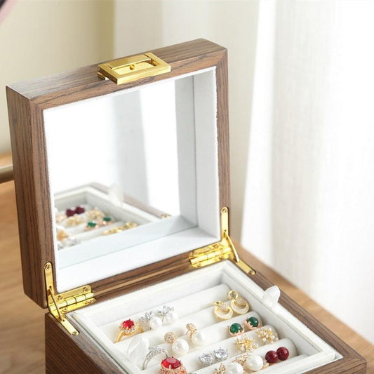 Classical Wooden Storage Jewelry Box | Jewelry Storage