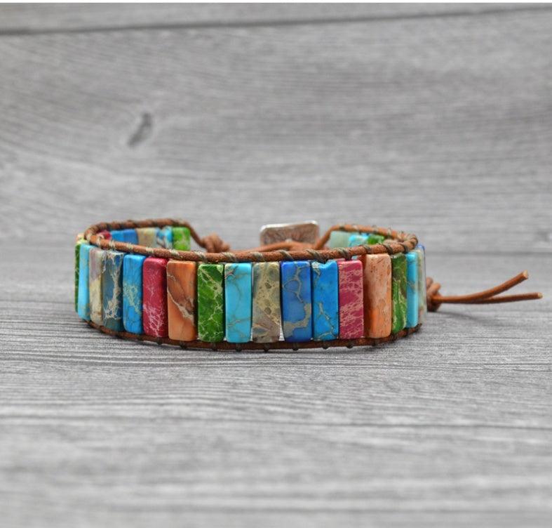 Imperial Colored Hand-woven Bracelet | Yoga Collection Girlfriend
