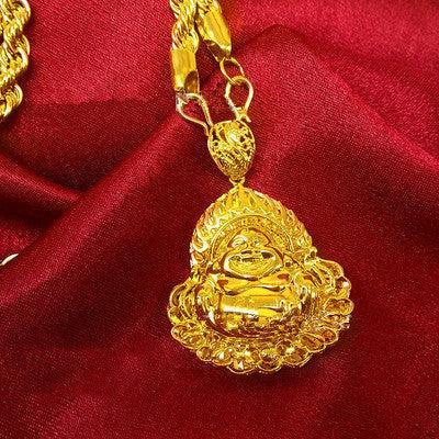 Hemp Rope Gold Necklace - Tarot Card Reader 3style Pendant