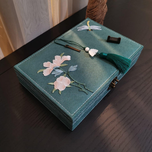 Flannel Jewelry Box | Daily Collection Blue