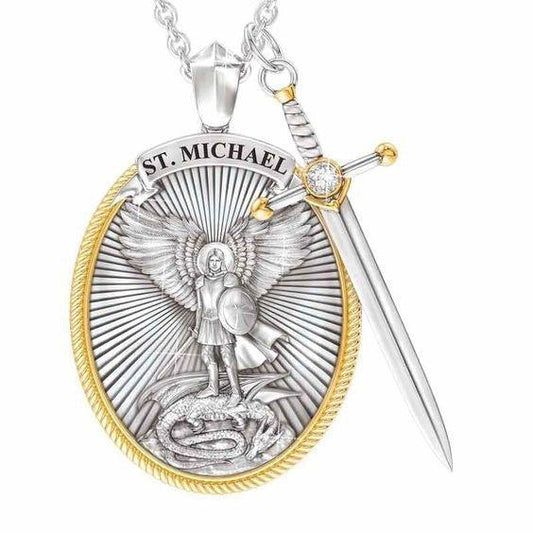 Mythological Protection Faith Necklace | Daily Wear Angel necklace 1PC