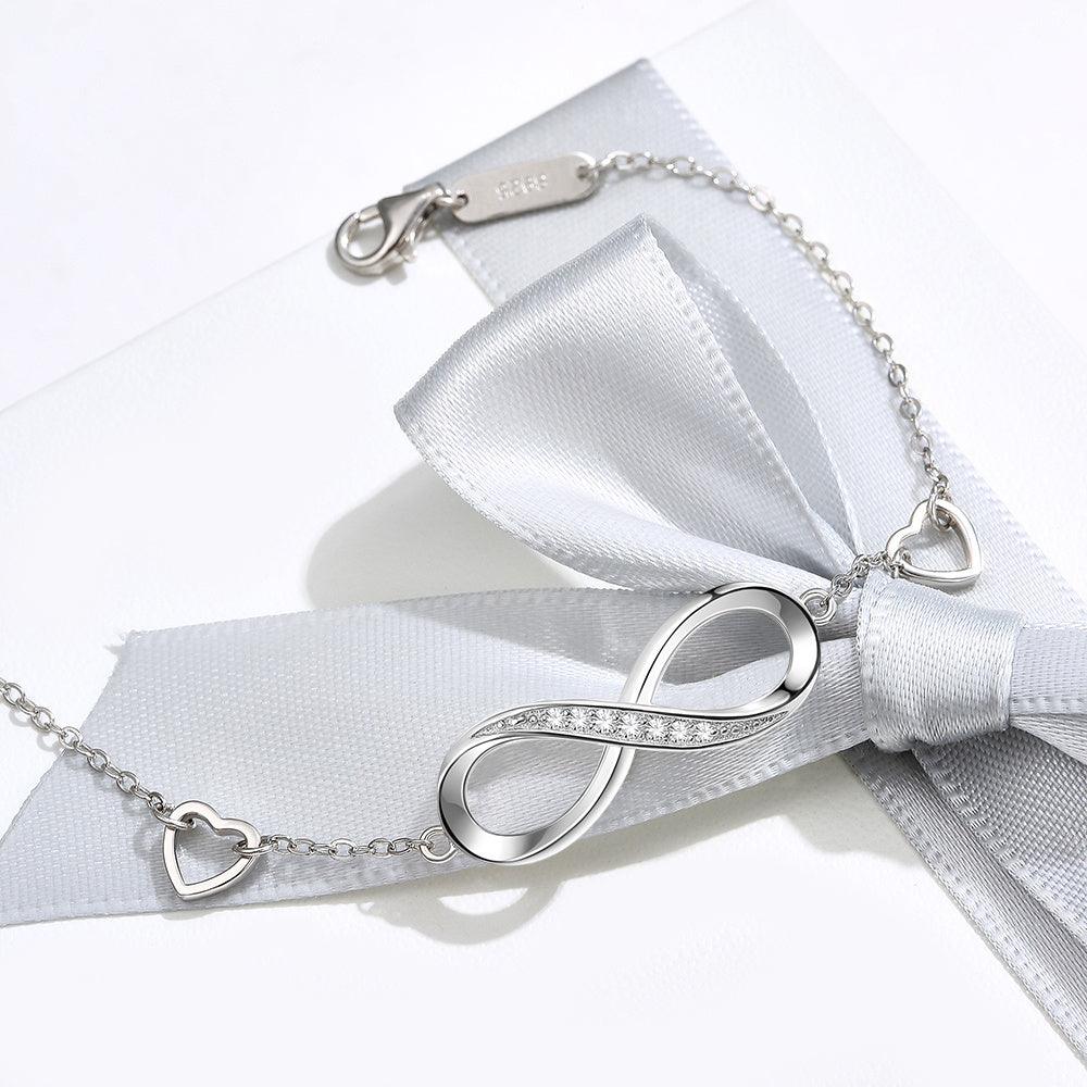 Sterling Silver Infinity Bracelet | Daily Wear