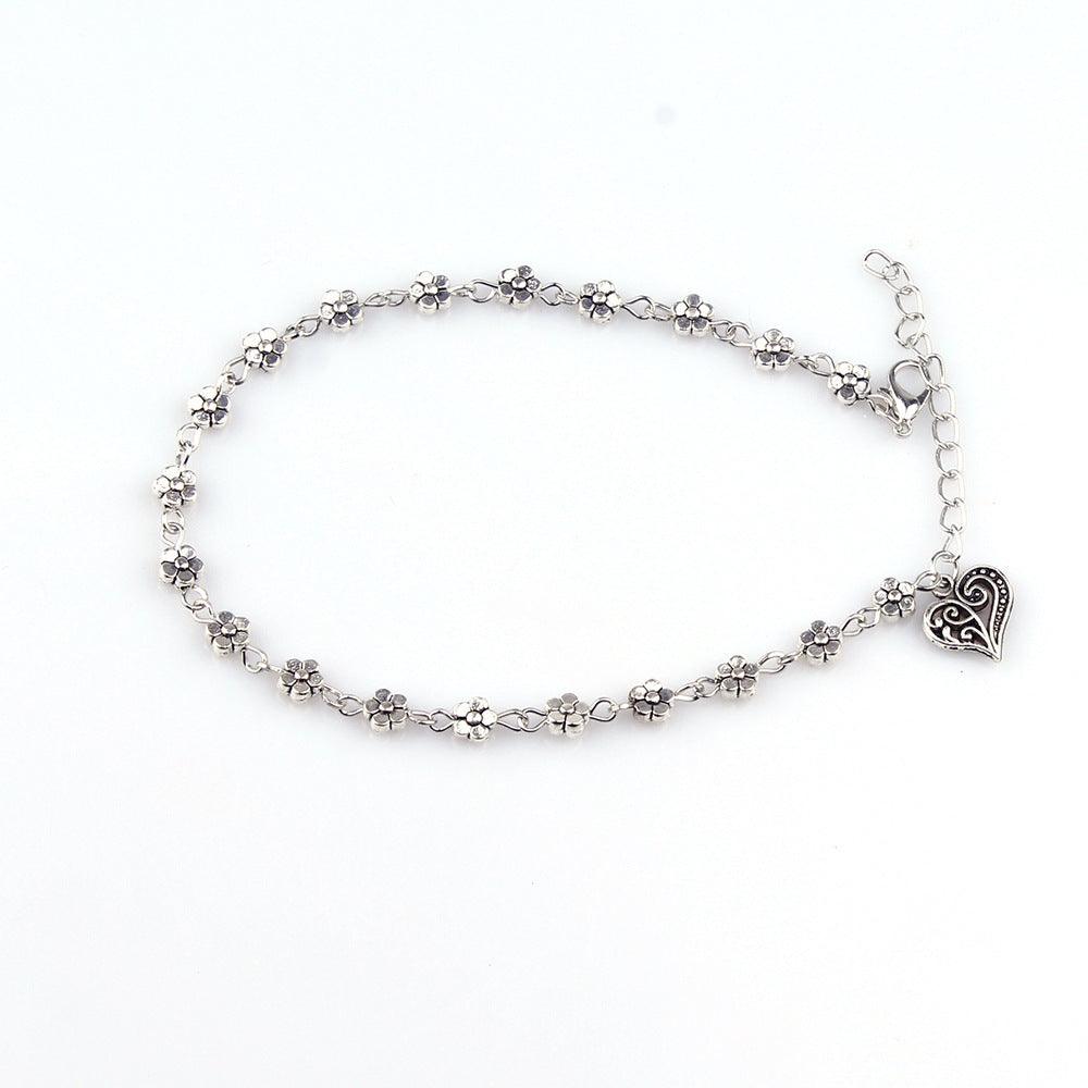 Heart Shaped Anklet | Summer Collection