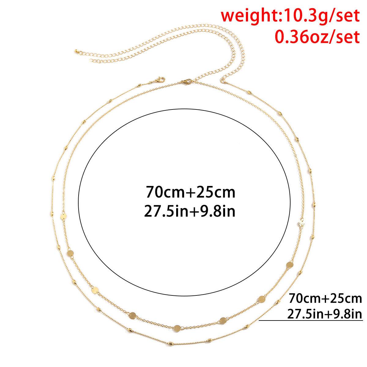Belly Sexy Body Double Layers Chain | Party Wear