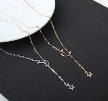 Moon Star Necklace | BoldlyBeautifuls