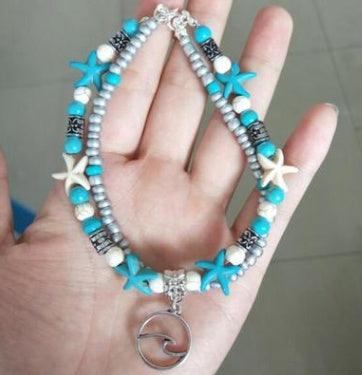 Conch Mizhu Yoga Anklet | Beach Collection