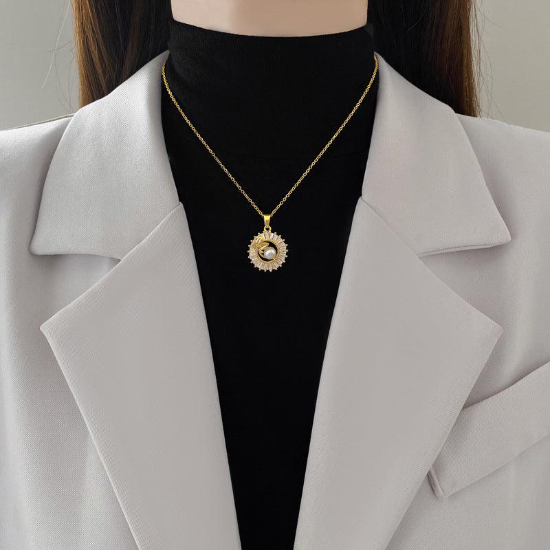 Square Full Diamond Jewelry Set | Daily Wear