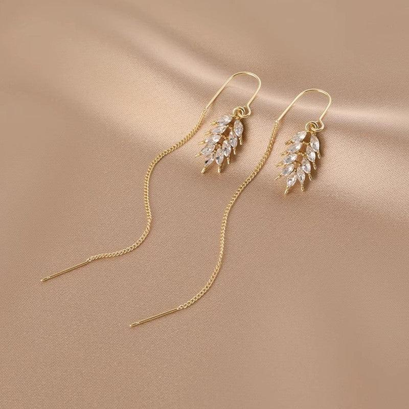 Descendants of the Rich Tassel Ear String Earrings