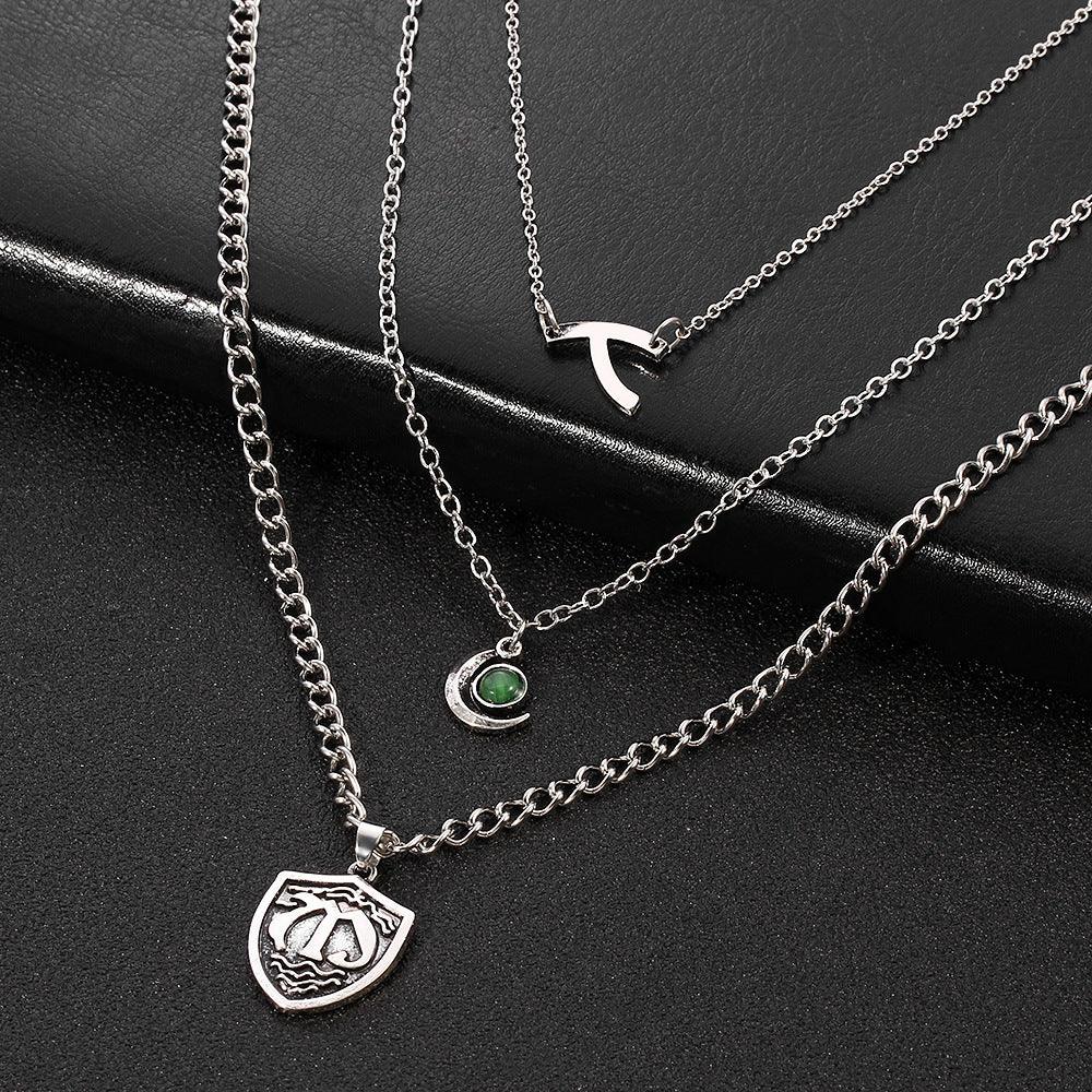 Multilayer Water Wave Short Necklace | Fashion Jewelry