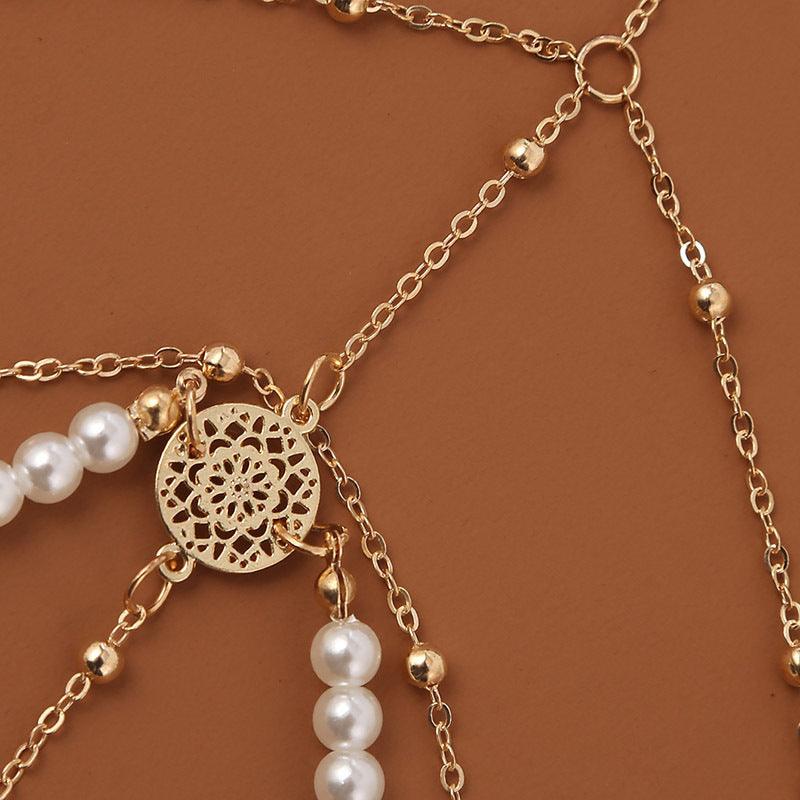 Bohemian Multi-layer Body Chain | Party Wear