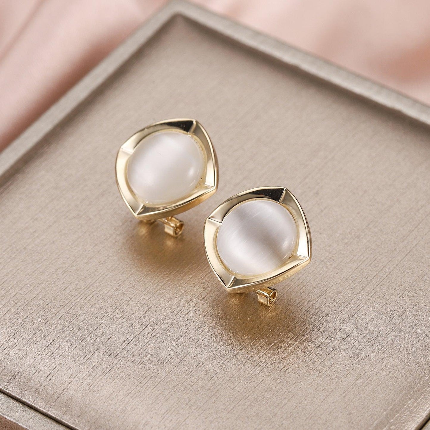 Long Cuban Chain Earrings - Daily Wear Gold