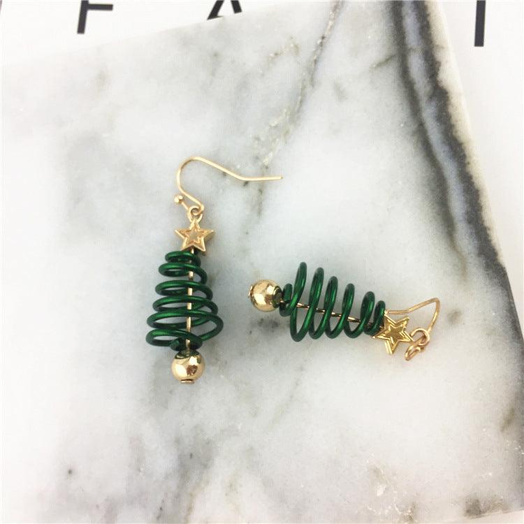 Bohemian Creative Curved Wavy Earrings | Daily Wear
