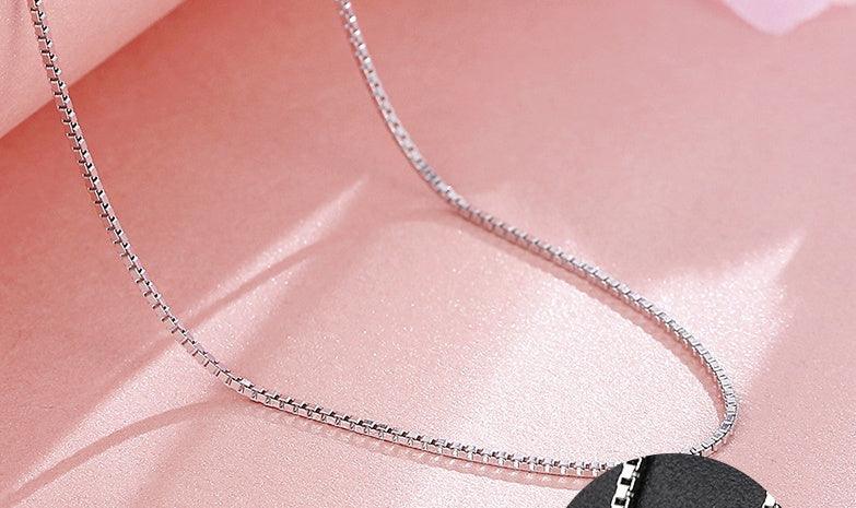S925 Sterling Silver Necklace | Elegant Daily Jewelry 2style