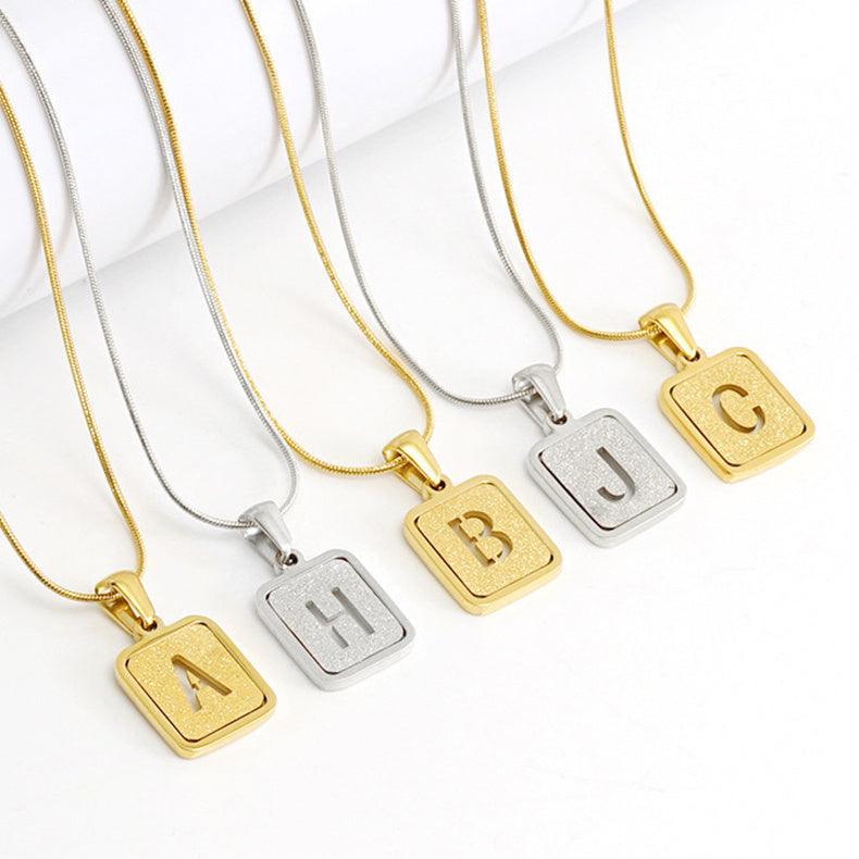 Alphabet Necklace Collection 2025
