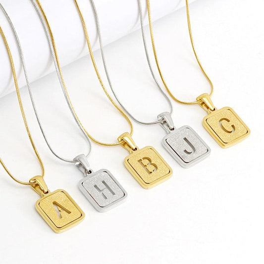 Alphabet Necklace Collection 2025