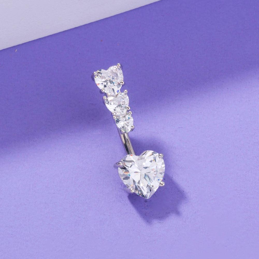 Heart-to-Heart Navel Pin | Fashion Collection