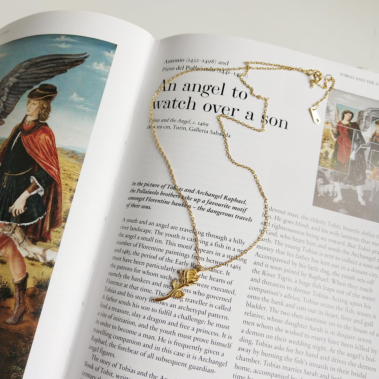 Rose Gold Necklace Jewelry | Daily Wear