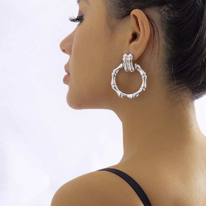 Hip Hop Bamboo Style Studs