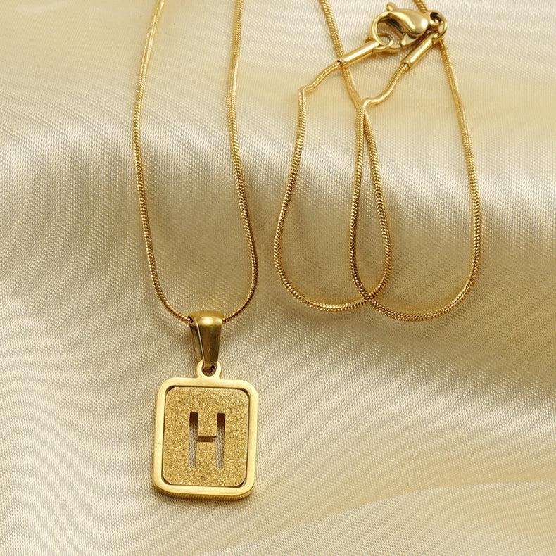 Alphabet Necklace Collection 2025