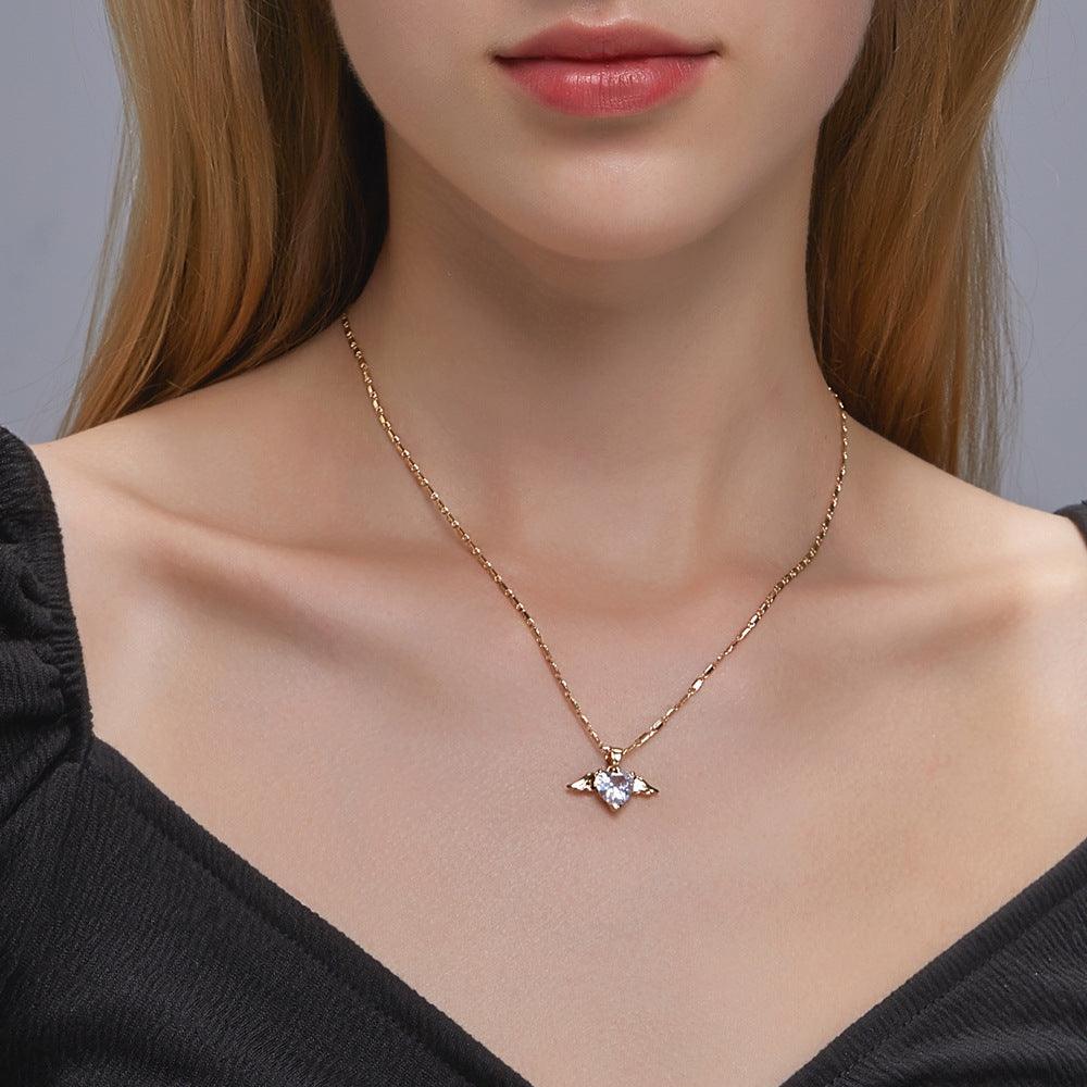 Heart Wings Elegant Necklace | Fashion Wear