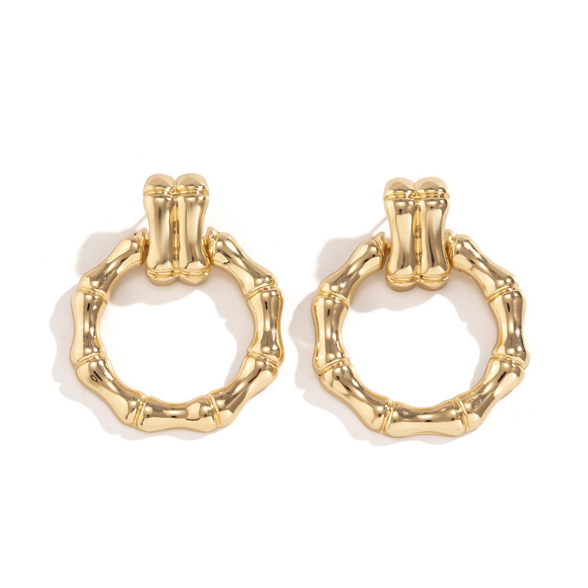 Hip Hop Bamboo Style Studs