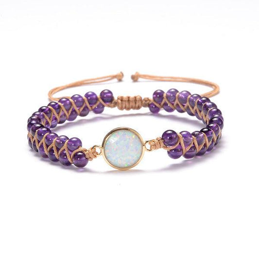 Opal Stone Wrap Bracelets | Yoga Collection