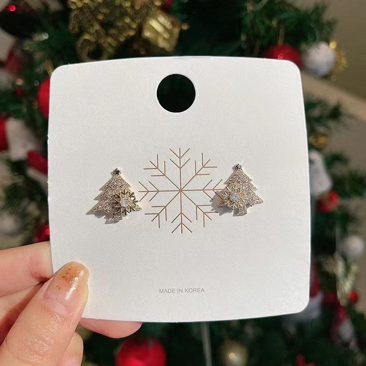 Rotatable Christmas Tree 2025 Earrings