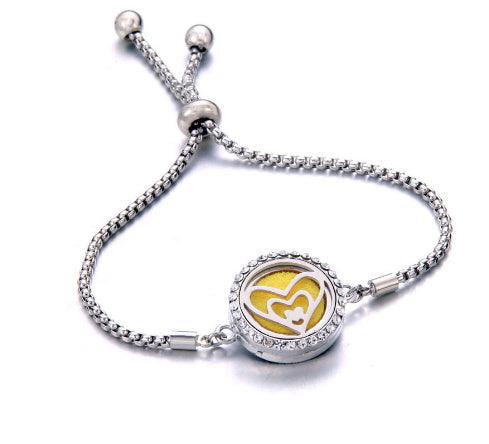Hollow Adjustable Aromatherapy Bracelet P